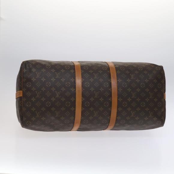 LOUIS VUITTON Monogram Keepall Bandouliere 60 Boston Bag M41412 LV Auth BA128 - Picture 5 of 16